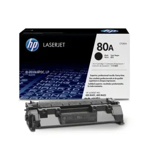 HP 80A Black Original LaserJet Toner Cartridge