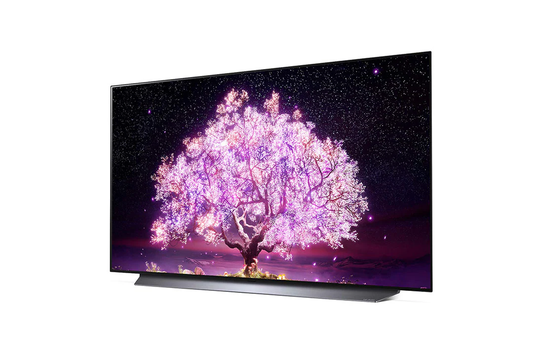 LG OLED TV 48 Inch C1 Series Cinema Screen Design 4K Cinema HDR webOS Smart with ThinQ AI Pixel Dimming (2021) LG OLED TV 48 Inch C1 Series Cinema Screen Design 4K Cinema HDR webOS Smart with ThinQ AI Pixel Dimming (2021)